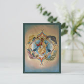 Ascension of Christus Kaart (Staand voorkant)