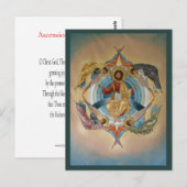 Ascension of Christus Kaart (Voorkant / Achterkant)