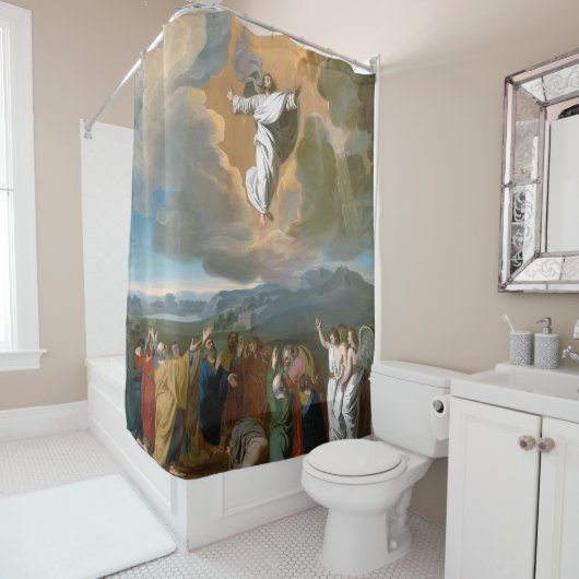 Ascension Of Jesus Christ Douchegordijn (In situ)