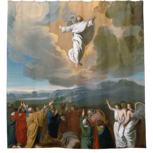 Ascension Of Jesus Christ Douchegordijn (Voorkant)