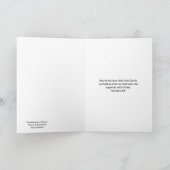 Ascension of Jesus Christ Sympathy Card Kaart (Binnen)