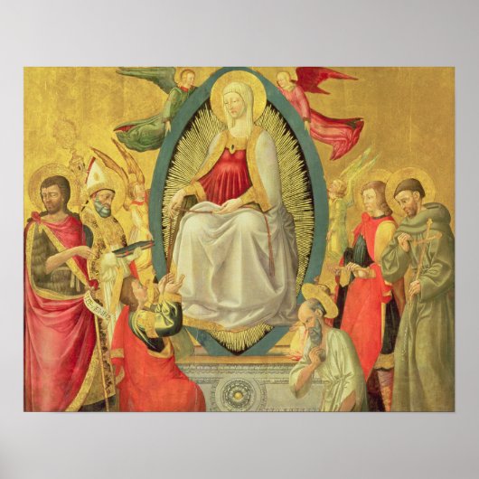 Ascension of the Virgin, 1465 Poster (Voorkant)