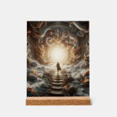 Ascension to the Light Acryl Bord (Voorkant)