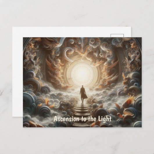 Ascension to the Light Briefkaart (Voorkant / Achterkant)