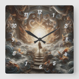 Ascension to the Light Vierkante Klok