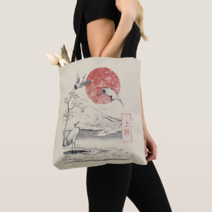 Ascension - Traditioneel Japans Streetwear-ontwerp Tote Bag