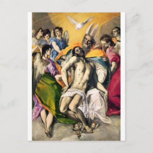 Ascension van Jezus door het Briefkaart El Greco