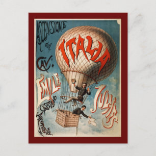 Ascensione del cavaliere Emile Julhes - Italia Briefkaart