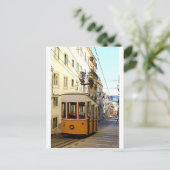 Ascensor da Bica, Lisboa, Portugal Briefkaart (Staand voorkant)