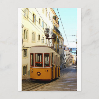 Ascensor da Bica, Lisboa, Portugal Briefkaart