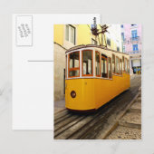 Ascensor da Bica, Lisboa, Portugal Briefkaart (Voorkant / Achterkant)