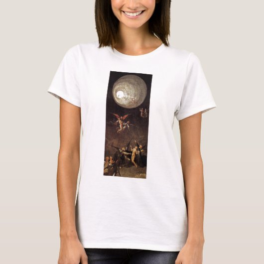 Ascent of the Blessed, door Hieronymus Bosch T-shirt (Voorkant)