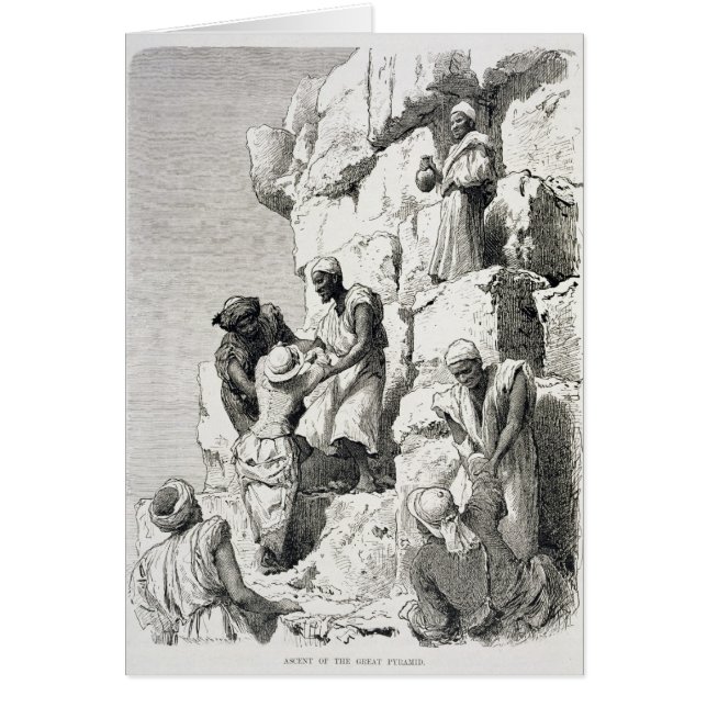 Ascent of the Great Pyramid, 19e eeuw (Voorkant)