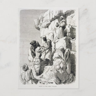 Ascent of the Great Pyramid, 19e eeuw Briefkaart