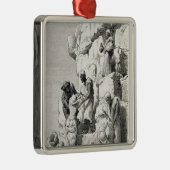Ascent of the Great Pyramid, 19e eeuw Metalen Ornament (Rechts)