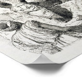 Ascent of the Great Pyramid, 19e eeuw Poster (Hoek)