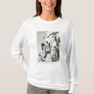 Ascent of the Great Pyramid, 19e eeuw T-shirt