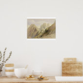 Ascent of the Lower Range of Sinai, 18 februari Poster (Keuken)