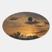 Ascent Ovale Sticker (Voorkant)