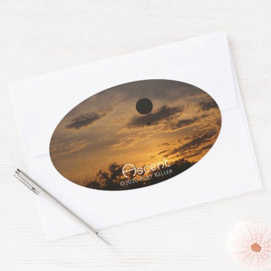 Ascent Ovale Sticker (Envelop)