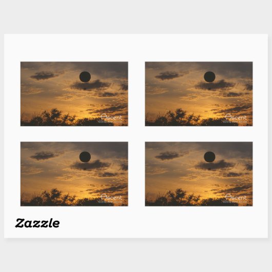 Ascent Rechthoekige Sticker (Vel)