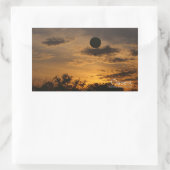 Ascent Rechthoekige Sticker (Tas)