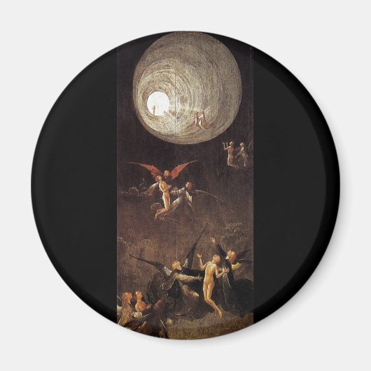 Ascent van de Gezegende, door Hieronymus Bosch Magneet (Voorkant)