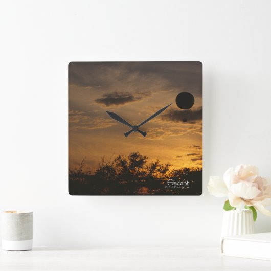 Ascent Vierkante Klok (Huis)