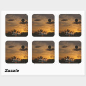 Ascent Vierkante Sticker (Vel)