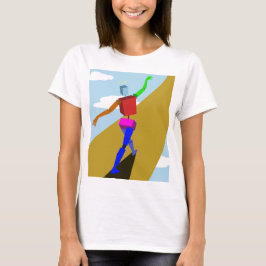 Ascentie naar vrede t-shirt