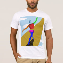 Ascentie naar vrede t-shirt