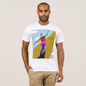 Ascentie naar vrede t-shirt (Voorkant volledig)