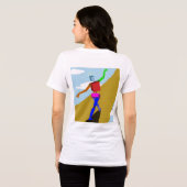 Ascentie naar vrede Tri-Blend shirt (Achterkant volledig)