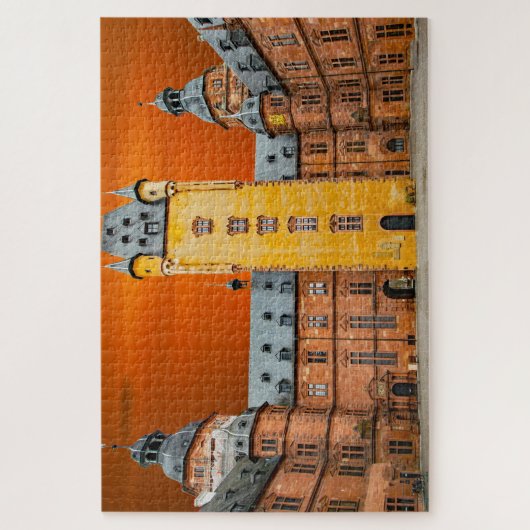 Aschaffenburg Castle Duitsland. Legpuzzel (Verticaal)