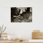 Asche Schop geboorte Poster (Keuken)