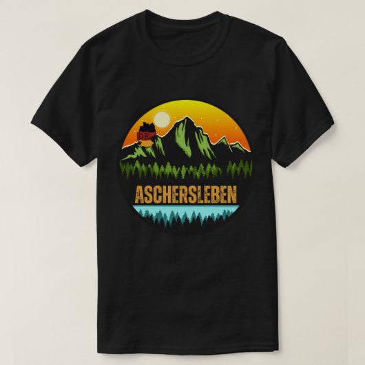Aschersleben, Duitsland T-shirt (Design voorkant)