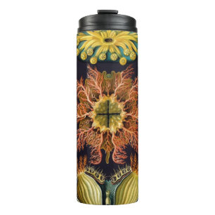 Ascidiae door Ernst Haeckel, Vintage Zee Dieren Thermosbeker