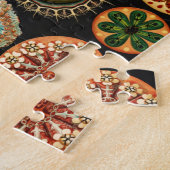 Ascidiae, Seescheiden Marine Life van Ernst Haecke Legpuzzel (Zijkant)