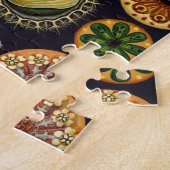 Ascidiae van Ernst Haeckel,  zeedieren Legpuzzel (Zijkant)