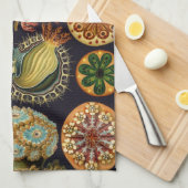 Ascidiae van Ernst Haeckel,  zeedieren Theedoek (Quarter Fold)