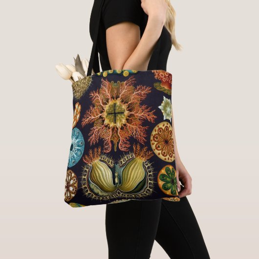 Ascidiae van Ernst Haeckel,  zeedieren Tote Bag (Dichtbij)