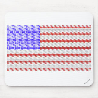 ASCII Amerikaanse vlag Muismat