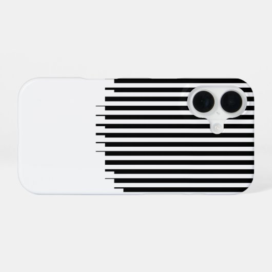 ASCII Art Phone Case iPhone 16 Hoesje (Achterkant horizontaal)