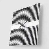 ASCII Art Vierkante Klok (Hoek)