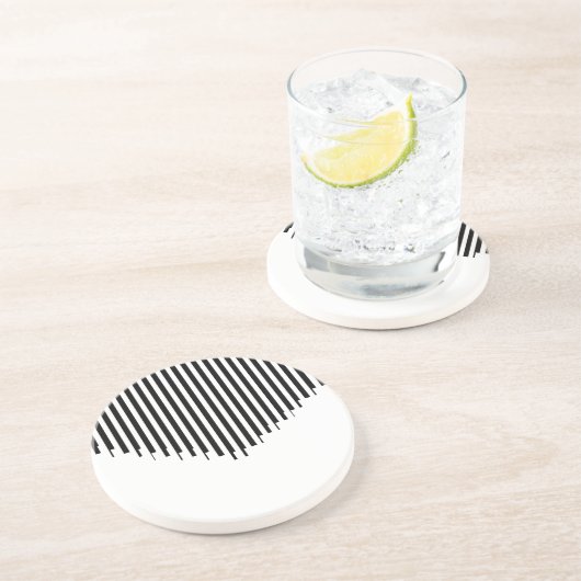 ASCII Art Zandsteen Onderzetter (Zijkant)