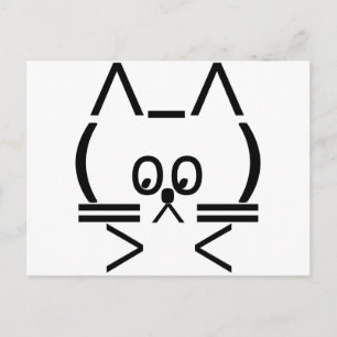 ASCII Cat Briefkaart