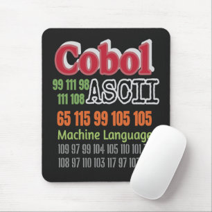 Ascii Cobol Programmeermachine taal Muismat