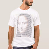 ASCII Mona Lisa T-shirt (Voorkant)