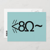 ASCII-muis Briefkaart (Voorkant / Achterkant)