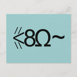 ASCII-muis Briefkaart